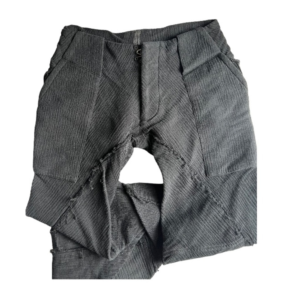 Italian Low Rise Black Pants